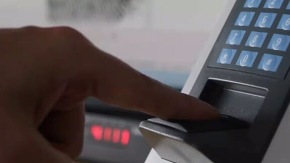 A biometric security access system