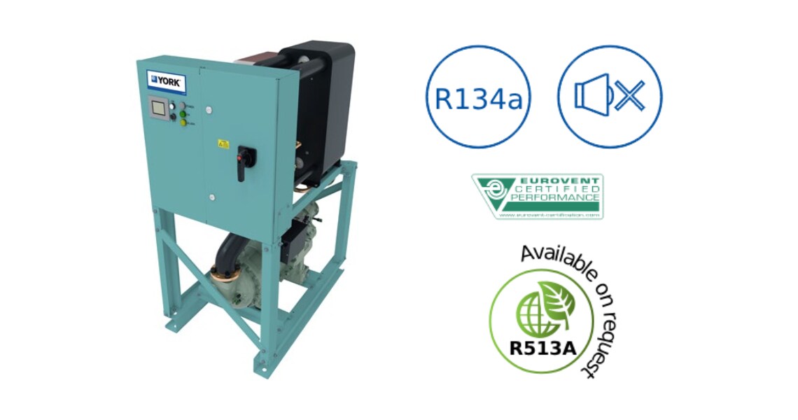 Water cooled chillers product by York