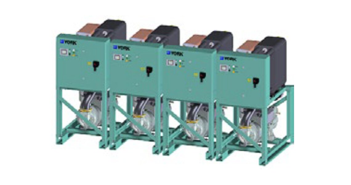Water cooled chillers product by York