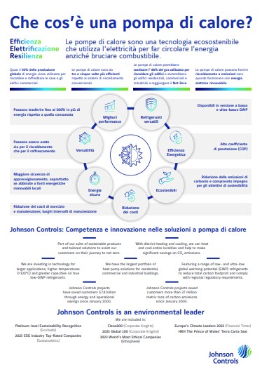 Che cos'e' una pompa di calore industriale