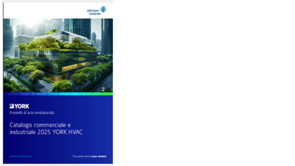 Pompe di calore industriali e commerciali York_Catalogo 2025_Johnson Controls