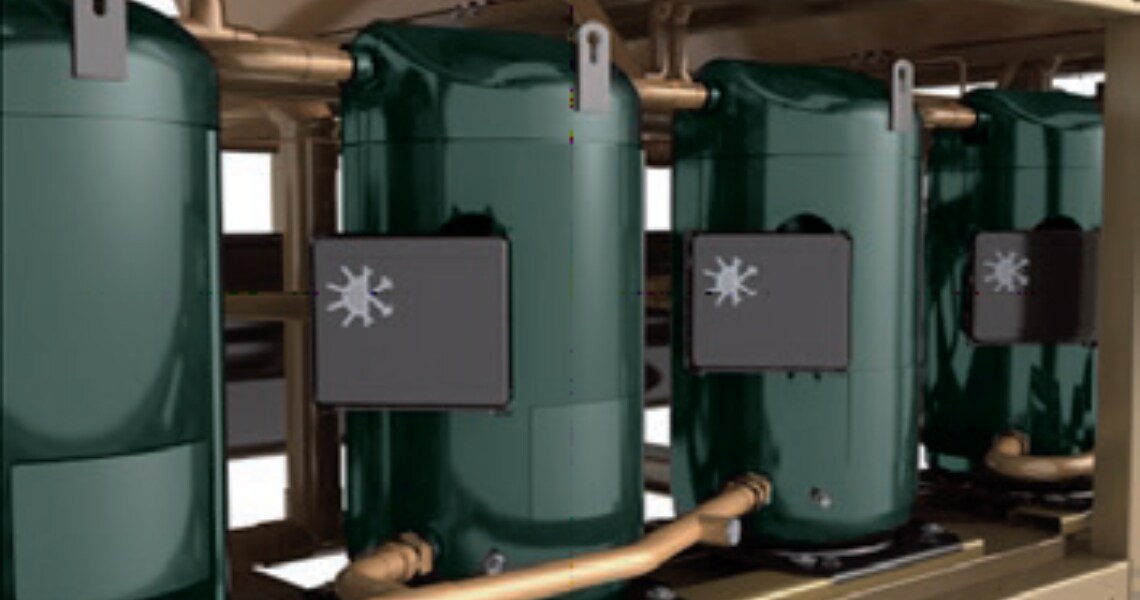 Heat pump chiller product by York
