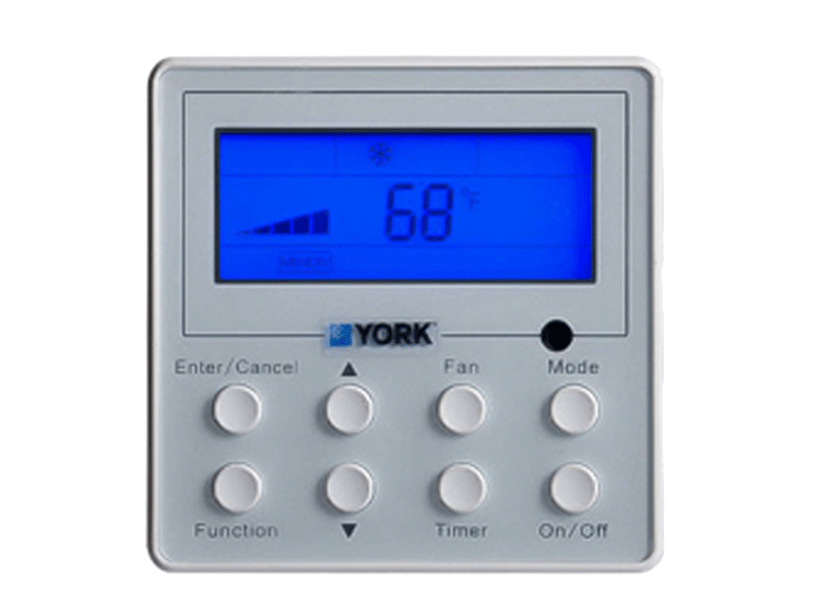 Residential HVAC Minisplit controller product by York