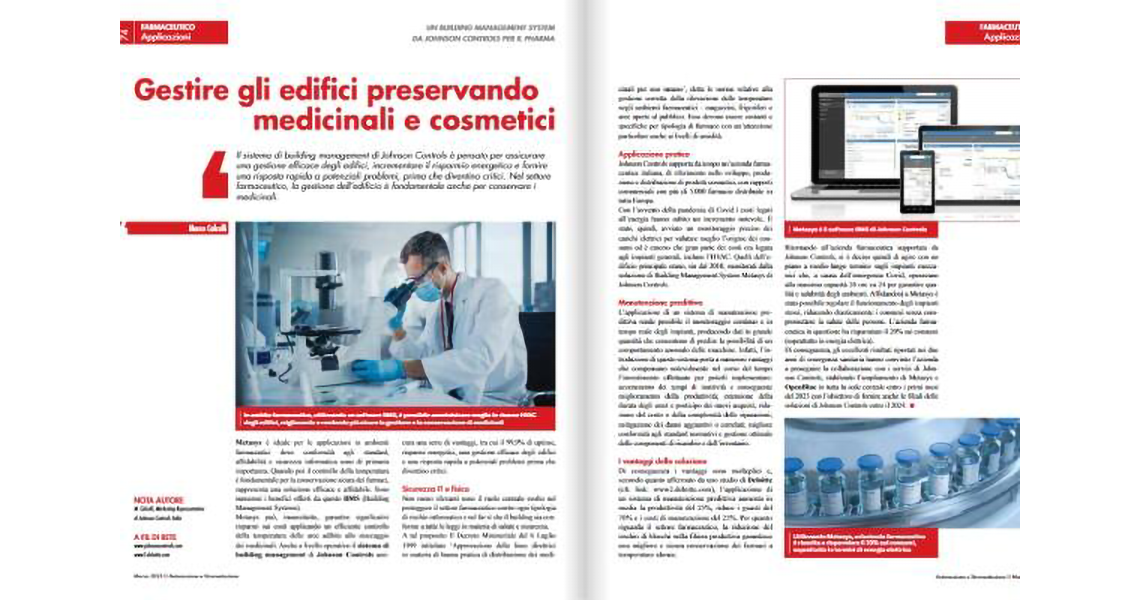 Article related to Johnson Controls Building Management System