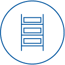 Distribution and storage icon