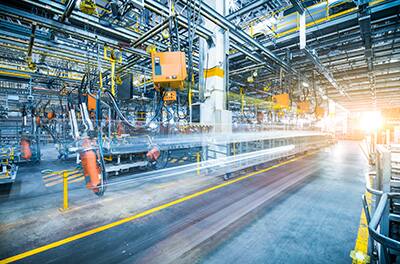 Inside view of industries