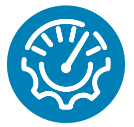 infrastructure effiecient icon