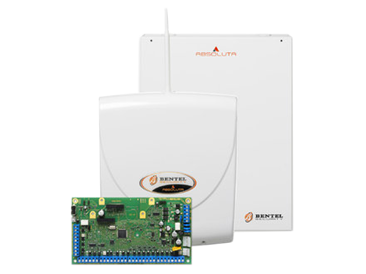 Bentel security systems product display