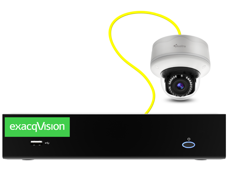 Network Video recorder product components by Exacq vision